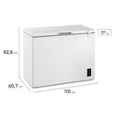 Congelador Horizontal Electrolux 282L Inverter Blanco EFH30S3C5AW