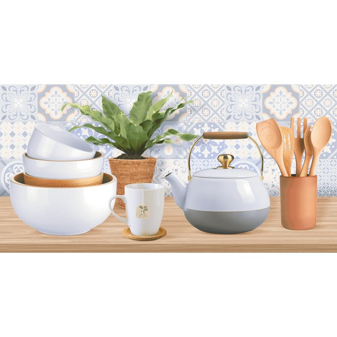 Base Decorada Micaela Multicolor