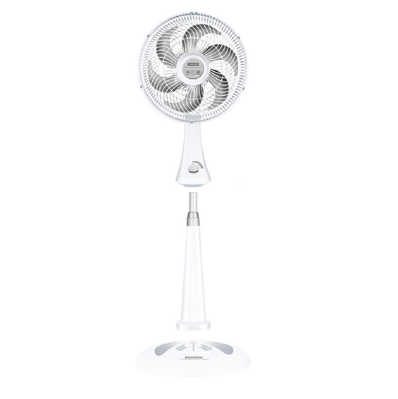 Ventilador SAMURAI Turbo Silence Compact 2en1 Blanco VE7711I0