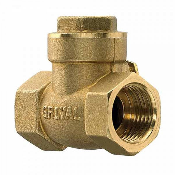 Válvula De Cheque Metálico Horizontal 3/4"  Bolsa X 3 Unidades 797163331