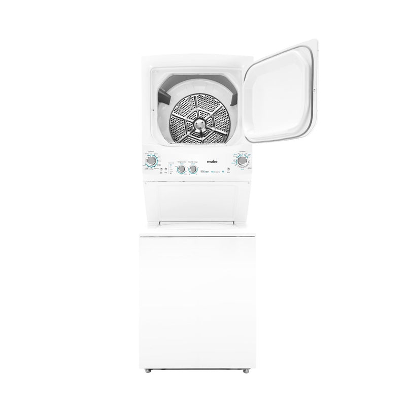 Centro de Lavado con Tapa Metalica 22kg a Gas Color Blanco MCLC2240GSBB0