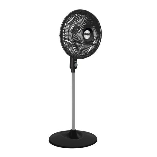 Ventilador Turbo Power Pedestal Negro 18"