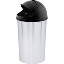 Papelera Tapa Móvil 1, Litros Metalizada 6927