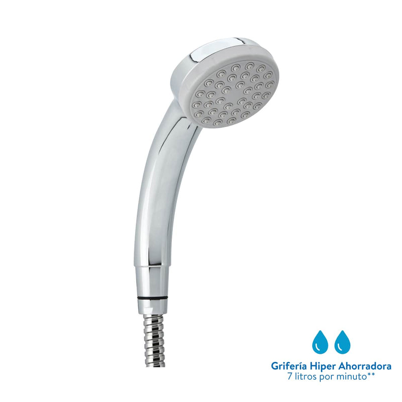 Tele ducha Dalia Cromo x 1 Unidad DL4030001