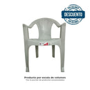 Silla Liberty con brazos Blanca 103