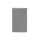 Malla Diamante filtro orificio 5x5mmx2.0m ancho negro Rollo x30MT 3100293NEGROPE