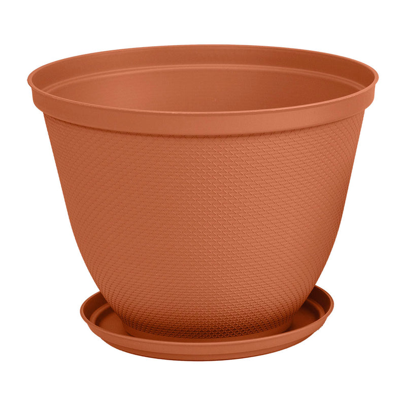 Matera Redonda Red Rafia de 35 Cm Terracota 12996