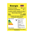 Estufa de piso Romero de 50cm Torre color negro - Gas Propano 9002398