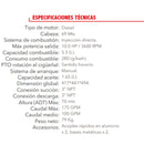 Motobomba Diesel Alta Presión 3X3 Pulg, Motor Tipo Fa, 10 Hp TX186FA-3H-PY