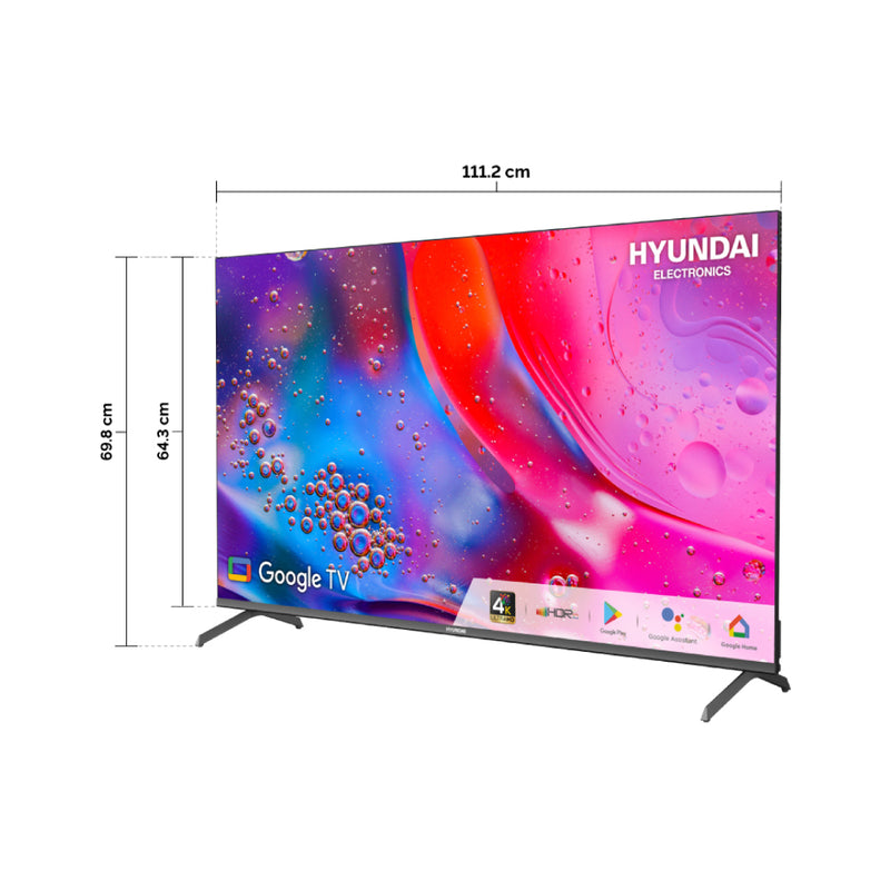 Televisor 50 Pulgadas 4K-UHD Plano Smart Google TV