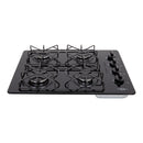 Cubierta para Empotrar ARL de 66 Cm Color Negro Gas Natural 9001646