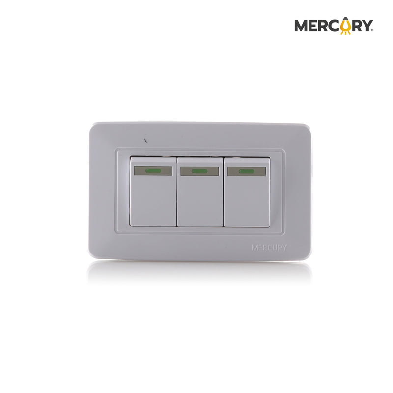 Interruptor Triple Conmutable ETI10