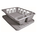 Set Escurridor De Platos Gris Plata 916