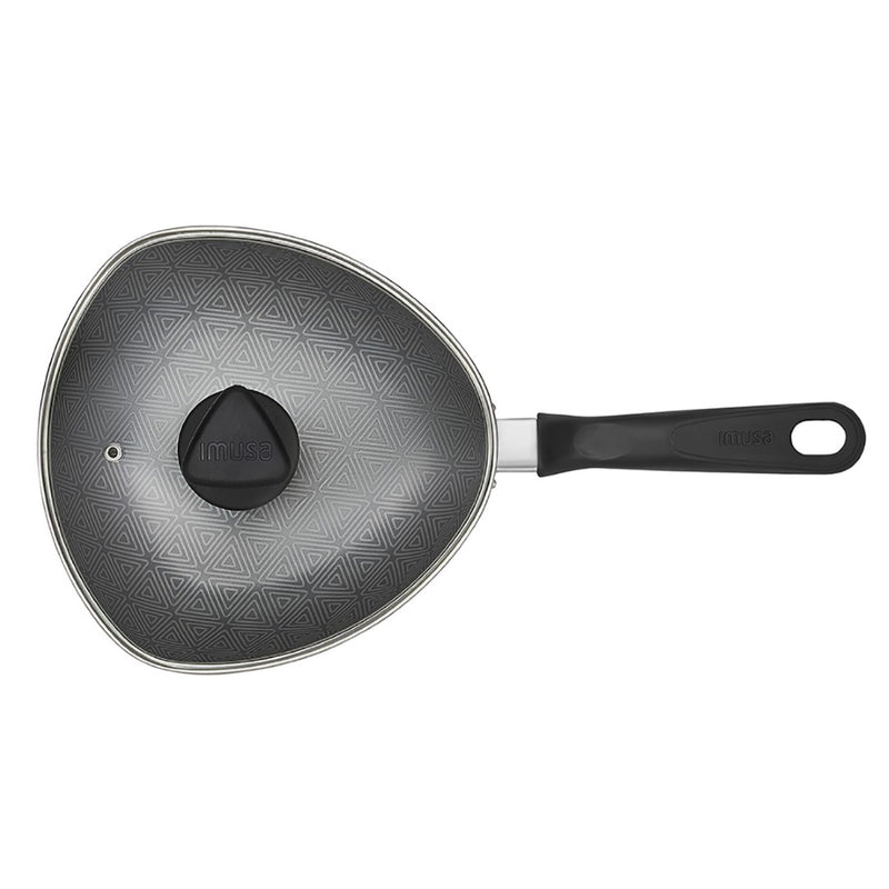 Wok Imusa Talent 24 Cms Tapa de Vidrio 0381500