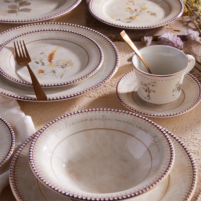 Vajilla Amorette 4 Puestos 20 Piezas VL170H040120