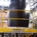 Plástico negro recuperado de 3m ancho x 120m de largo calibre 6 100306120