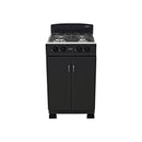 Estufa Gabinete Romero Haceb 50 cm GN Negro 9003643
