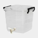 Contenedor Fantasía con Canilla de 15 Litros Negro 06577NEGRO