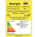 Nevera No Frost Mabe 247L Black Steel RMA247FXCC