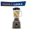 Combo 5x6 Licuadora PowerMix Glass 8 Velocidades Gris COMBOPOWER-5x6