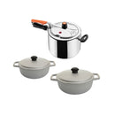 Olla a presion Securyplus de 7 litros + 2 calderos de 18cm y 26cm 1551200