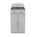 Estufa de Piso 4 Puestos 20" Gris CCC20GCGXN-5