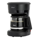 Cafetera Oster 5 Tazas Filtro Reutilizable Negro 2217254