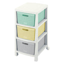 Cajonero Fique 3 Gavetas Bb Combinado 12570