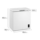 Congelador Horizontal Electrolux 197L Inverter Blanco EFH20S3C5AW