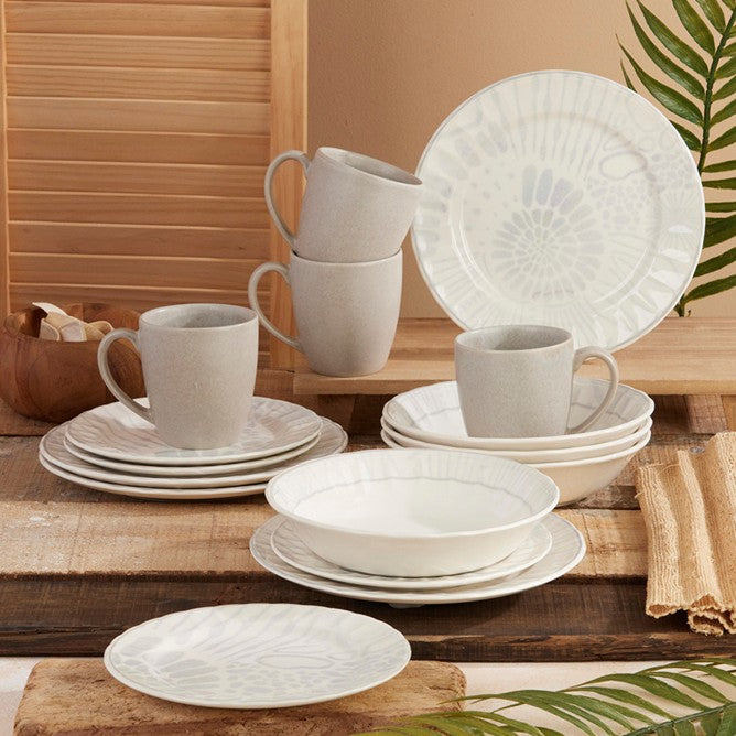 Vajilla Corona Amonita 4 puestos 16 piezas VL102K040116