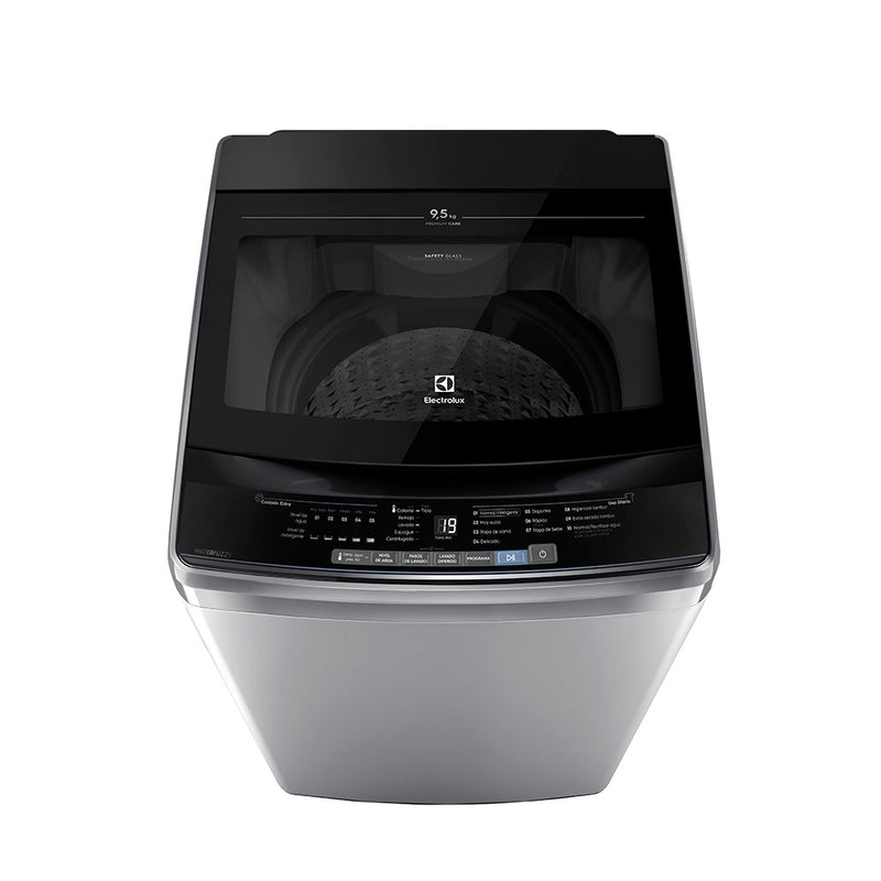 Lavadora Carga Superior de 9.5 KG 20 Libras Silver EWIW95F6USVG