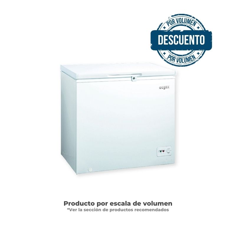 Congelador Horizontal 142 Litros Lynx Blanco. HS185CN-HS186CN