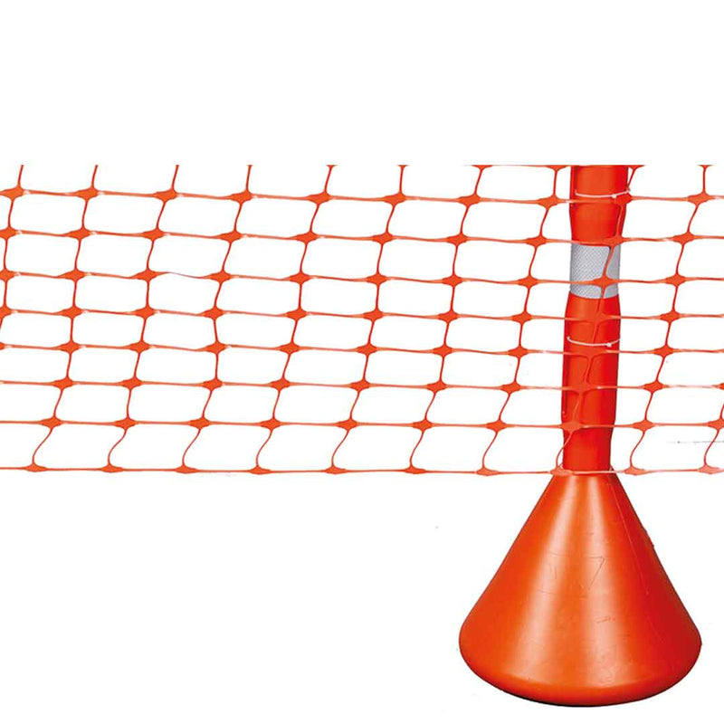 Malla señalización ancho1.4m NARANJA uv6m Rollo x 50 MT 3100191NARANJA