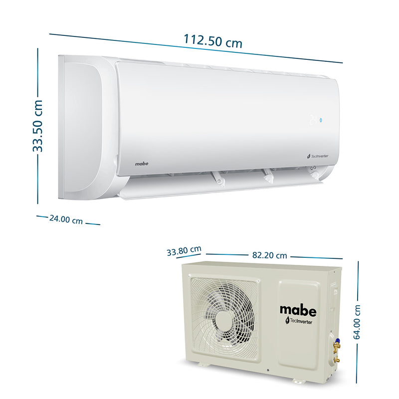 Aire Inverter Mabe 24000 BTU 220V Blanco MMI24CDBWCCC9