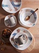 Vajilla Lois 4 Puestos 16 Piezas VL156H040116