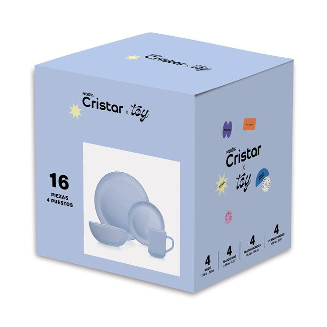 Vajilla Stylo Toy 2 Set x 16 Unidades 9520ECTOY25