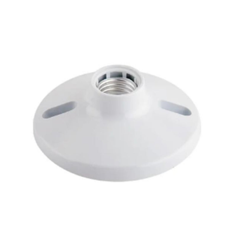 Plafón de Policarbonato Premium E27 Color Blanco ECA129