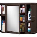 Gabinete para Baño con Espejo Wengue 7668