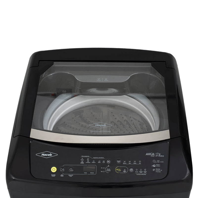 Lavadora Automática de 17 KG Digital Color Negro 9002538