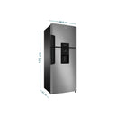 Nevera No Frost Mabe 415LT Platinum RMP415GCT