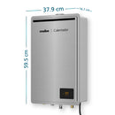 Calentador Mabe Instantáneo 20L Gas Natural Silver CMM20C1FSNA
