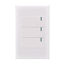 Interruptor Triple Conmutable Premium ETI36