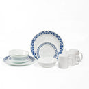 Vajilla Corelle 4 Puestos 16 Piezas Cobalt Circle 1088655