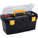 Caja Herramientas 19 Pulgadas Tapa Panal Apilable Negro 5360