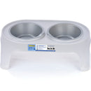 Comedor para Perro Razas Pequeñas de 0.8LT Gris 13823