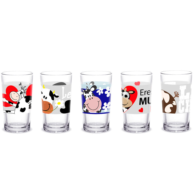 Vaso Siena Bebidas Decorado (Caja 48 Unidades) 0635AD48C