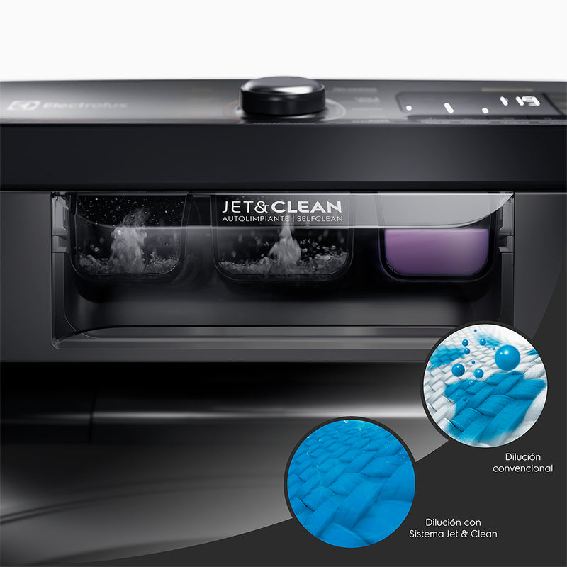 Lavadora Carga Superior de 22Kg Negro LP22I