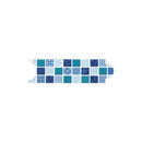 Listello Colombo Azul 8X25Cms