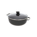 Caldero Antiadherente 26 cm IMUSA con Tapa de Vidrio 8043500