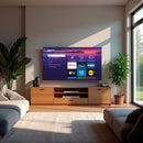 Televisor Smart Hyundai 65" QLED UHD 4K Roku TV Negro HYLED6516QR